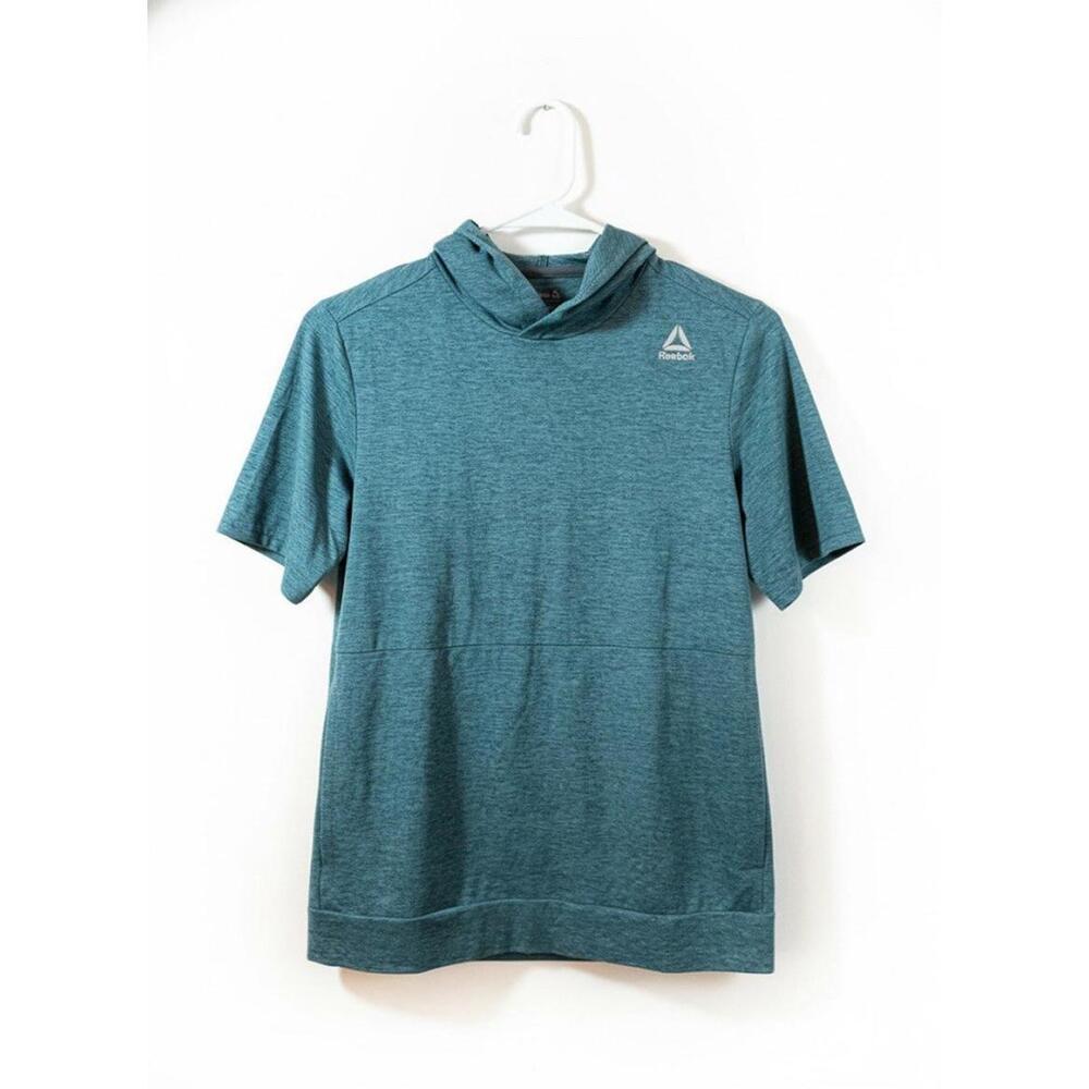 Reebok Boys Performance Short Sleeve Hoodie Size 12-14 EUC